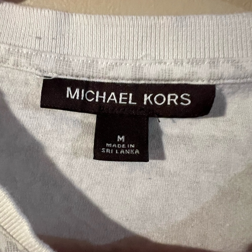 COPY - Michael Kors Logo Monogram T Shirt - Picture 3 of 5